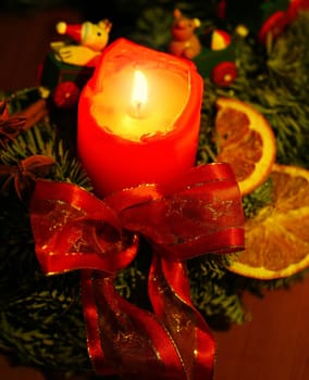 A little light is burning...