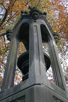 Funerary monument in a cemetery