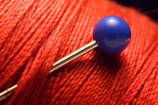 Pin and sewing thread I