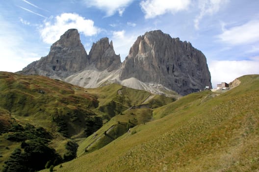 Sella -Sassolungo- in South Tyrol