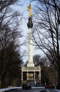 At the Angel of Peace