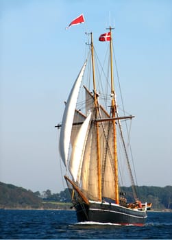 Oldtimer in front of Svendborg