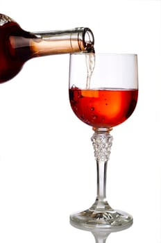 Pouring wine