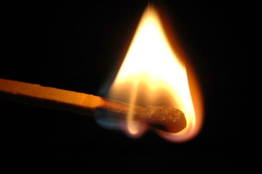 It's burning