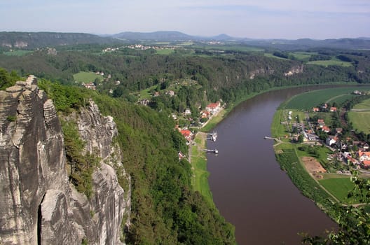 Bastei Elbe Sandstone Mountains