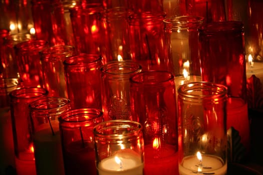 Sacrificial candles