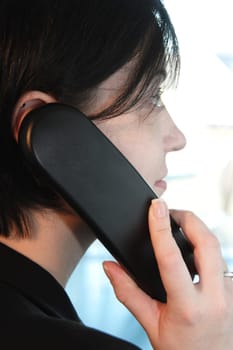 On the phone 1