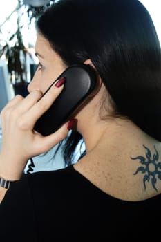 On the phone 2