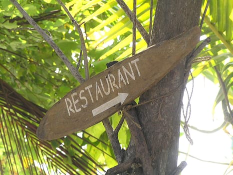 Restaurant on the beach