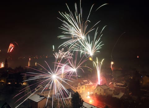 New Year's Eve 2005 - 2006  After a few beers and champagne I put it on the balcony with the cam and held on it. Frankfurt am Main can be seen in the background.   Happy New Year!!!!!!!!!