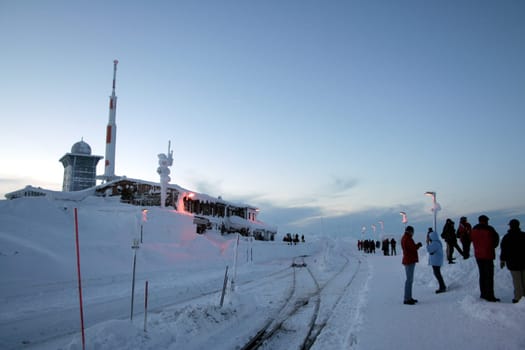 The Brocken train station