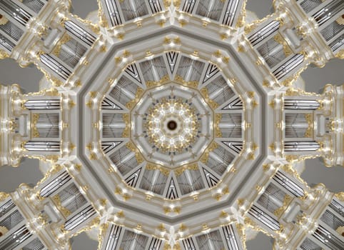 Church Organ Kaleidoscope