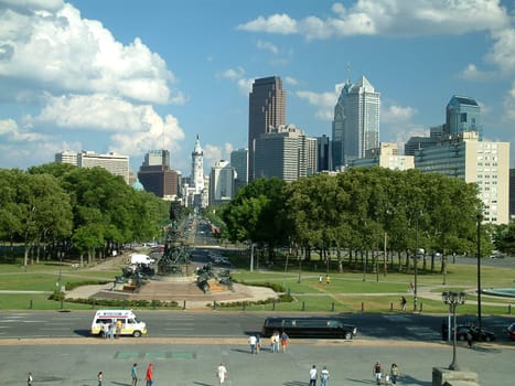 seen from the Academy of Fine Arts