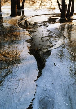 Winter by the river