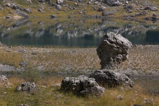 Karer See Detail