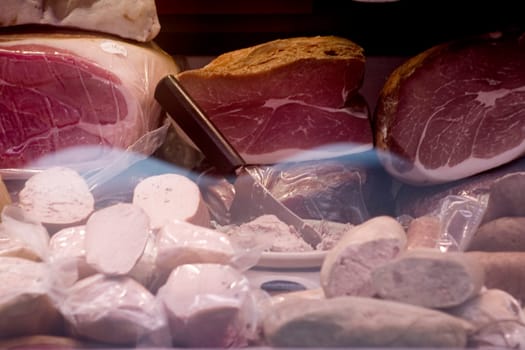 Liver sausage and ham