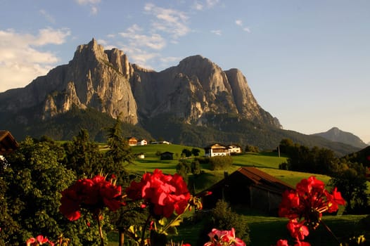 Evening light in South Tyrol