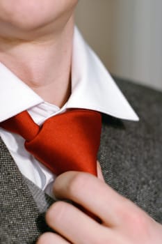 Tie a collar