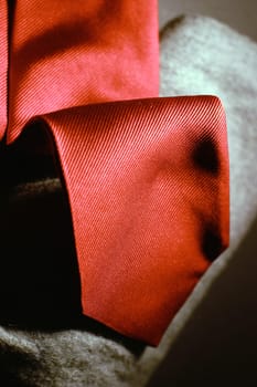 Red cravat