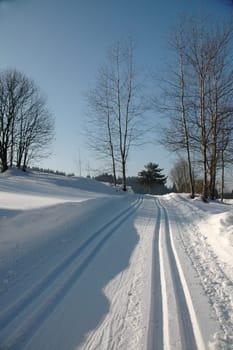Groomed trail