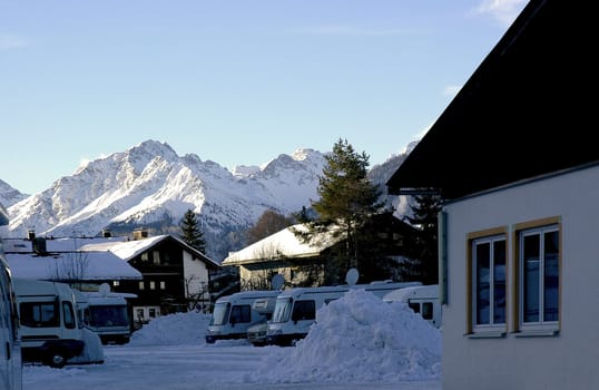 Wintercamping Oberstdorf