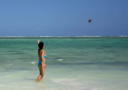 Starfish in flight