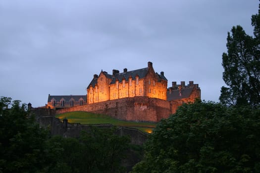 Castle of Edinburgh,Scotland