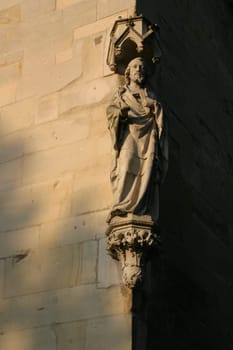 Statue at the Überwasserkirche in Münster