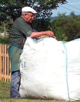 During the hay harvest