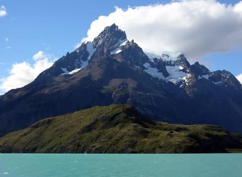 At Torres del Paine