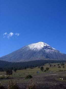 The Popocatepetl,snapped in May 2004 with a Pentax 430