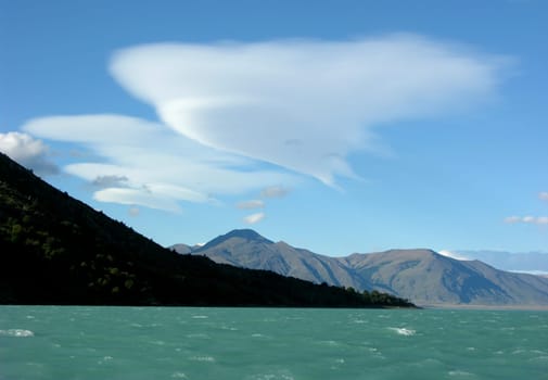 UFOs in the sky