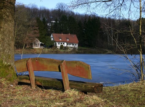 ... the view over the lake...