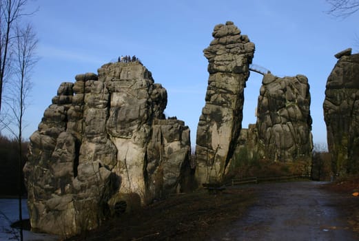 Around the Externsteine...