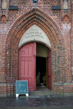 Church in Waren an der Müritz