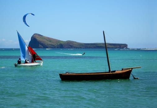 Northern tip of the island of Mauritius with fantastic views of the islands of Coin de Mire.