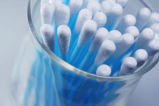 blue cotton buds II