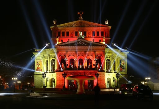 Recorded the evening before the actual Opera Ball - this was the dress rehearsal,so to speak! One shot can't do up to this light show - that's why I'm showing several here!