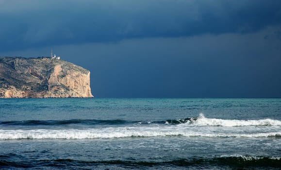The rain is coming...