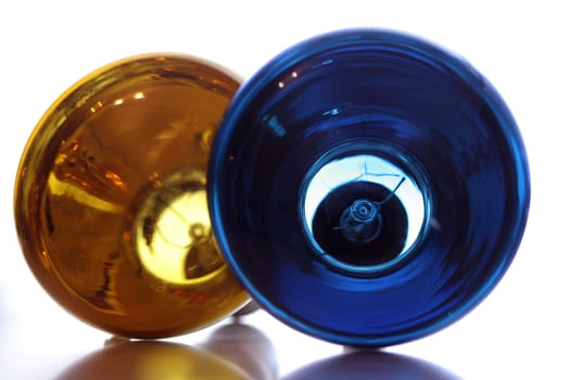 yellow-blue emitters