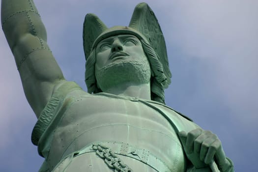 National monument to the Battle of the Teutoburg Forest on the Grotenburg near Detmold (Lippe district,North Rhine-Westphalia)