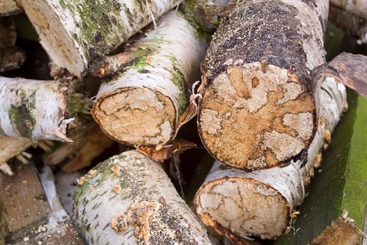 Making wood...