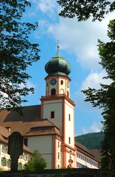 Kloster St. Trudpert im Münstertal im Breisgau,Schwarzwald,Germany