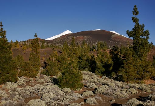 Fire and ice on Mount Teide