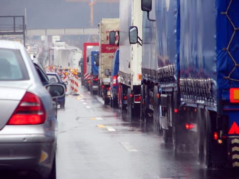 Traffic jam A1