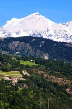 Snow peaks