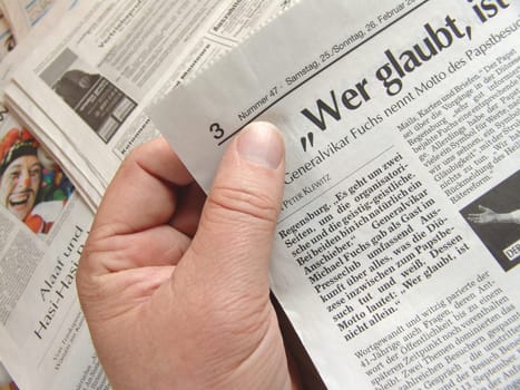 read newspaper