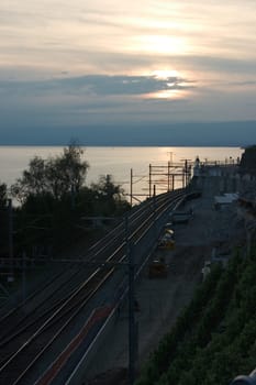 Lake Geneva shore