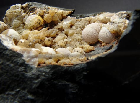 Calcite on basalt
