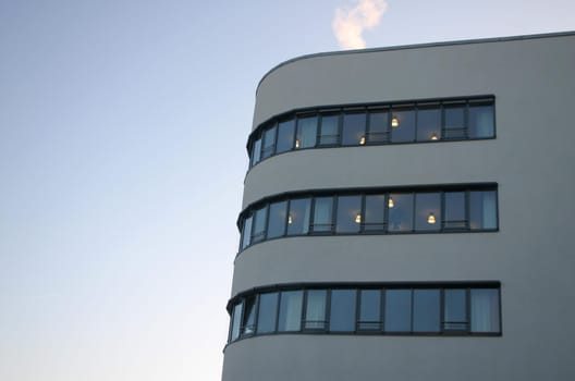 (building or skyscraper) without construction